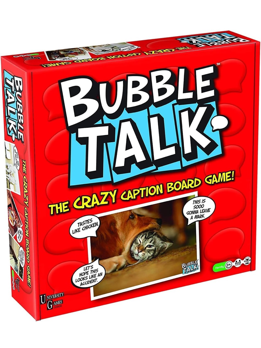 Bubble Talk Board Game - Red Box